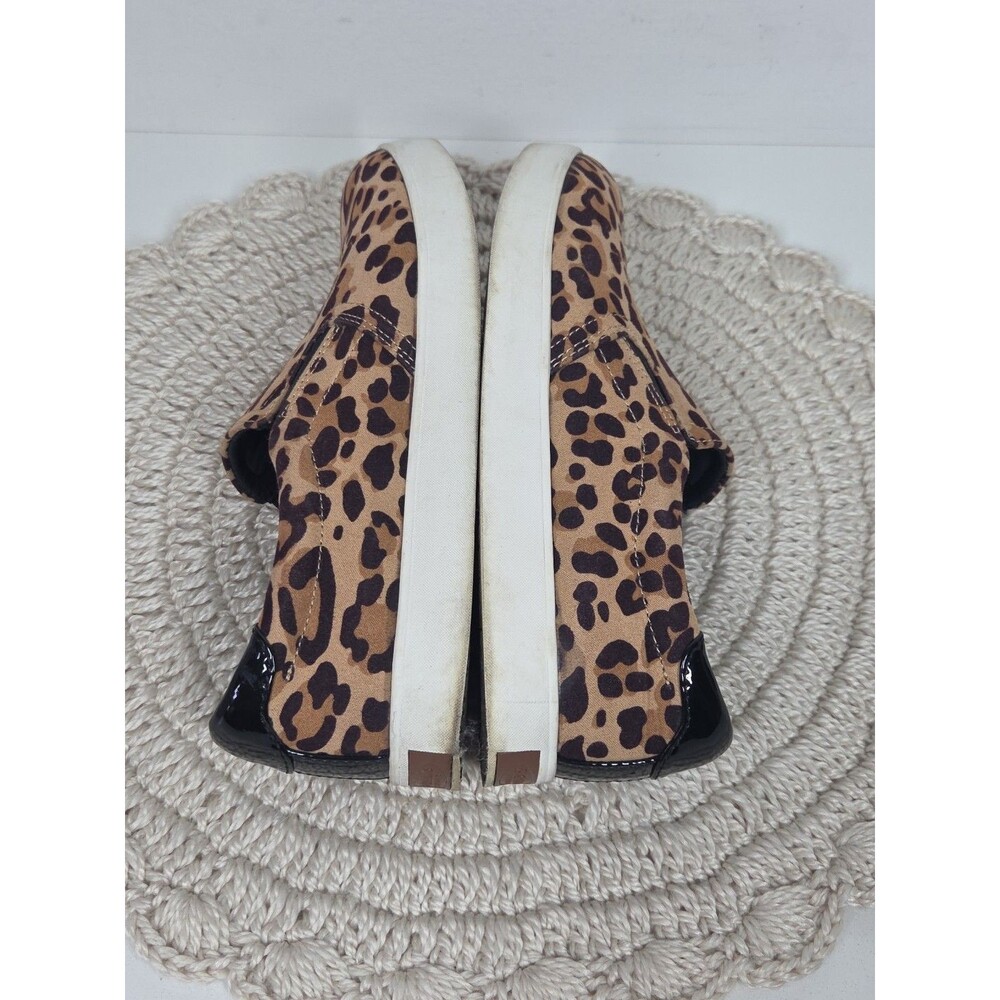 Dr Scholls Leopard Chic Print Slip On Sneakers Be Free Energy Tech Sz 7 Comfort - Picture 11 of 12